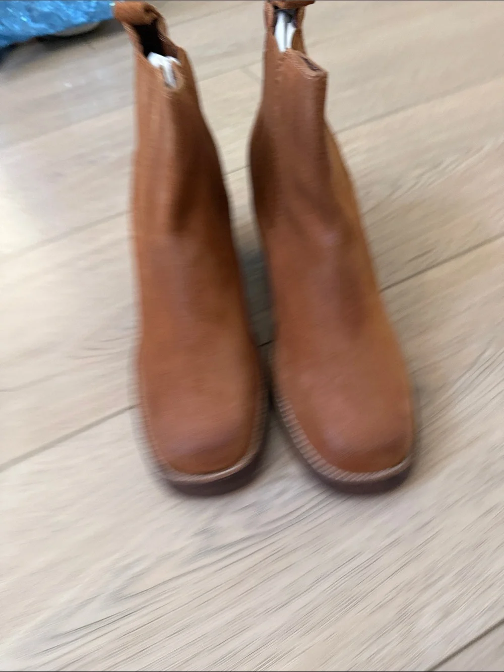 Diba Chestnut Brown Suede Chelsea Ankle Boots